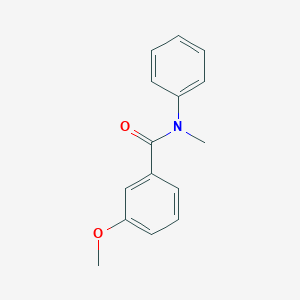 molecular formula C15H15NO2 B262175 3-methoxy-N-methyl-N-phenylbenzamide 