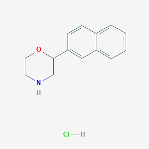 2-(Naphthalen-2-yl)morpholine hydrochloride