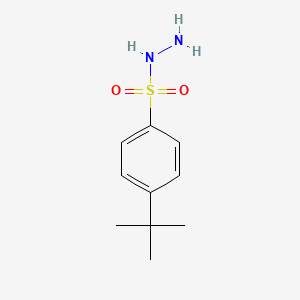 molecular formula C10H16N2O2S B2621791 4-Tert-butylbenzenesulfonohydrazide CAS No. 65604-75-3