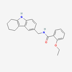 molecular formula C22H24N2O2 B2621794 2-ethoxy-N-(6,7,8,9-tetrahydro-5H-carbazol-3-ylmethyl)benzamide CAS No. 852138-18-2
