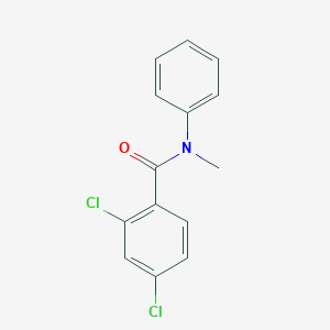 molecular formula C14H11Cl2NO B262181 2,4-dichloro-N-methyl-N-phenylbenzamide 