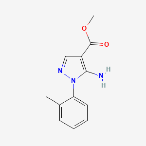 Methyl 5-amino-1-(2-methylphenyl)-1H-pyrazole-4-carboxylate