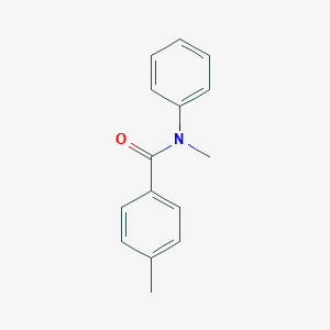 molecular formula C15H15NO B262182 N,4-dimethyl-N-phenylbenzamide 