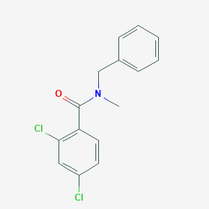 molecular formula C15H13Cl2NO B262184 N-benzyl-2,4-dichloro-N-methylbenzamide 