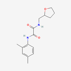 N'-(2,4-dimethylphenyl)-N-(oxolan-2-ylmethyl)oxamide