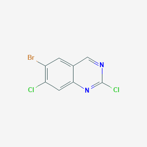 6-Bromo-2,7-dichloroquinazoline