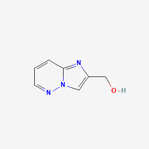{Imidazo[1,2-b]pyridazin-2-yl}methanol