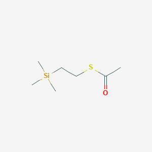 molecular formula C7H16OSSi B2621946 S-(2-(Trimethylsilyl)ethyl) ethanethioate CAS No. 16709-97-0; 18269-56-2