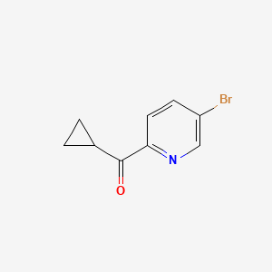 (5-Bromopyridin-2-yl)(cyclopropyl)methanone