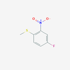 4-Fluoro-1-(methylsulfanyl)-2-nitrobenzene