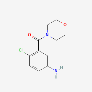 (5-Amino-2-chlorophenyl)(morpholino)methanone