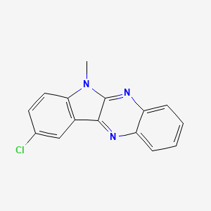 9-Chloro-6-methyl-6H-indolo[2,3-b]quinoxaline