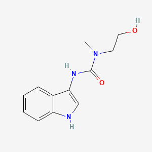 1-(2-hydroxyethyl)-3-(1H-indol-3-yl)-1-methylurea