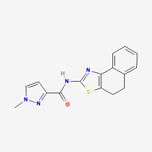 N-(4,5-dihydronaphtho[1,2-d]thiazol-2-yl)-1-methyl-1H-pyrazole-3-carboxamide