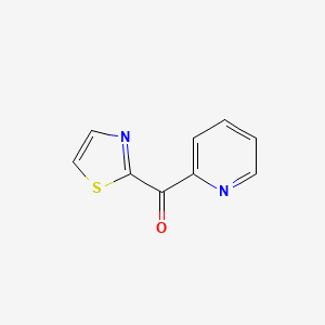 molecular formula C9H6N2OS B2622629 吡啶-2-基(噻唑-2-基)甲酮 CAS No. 90418-58-9