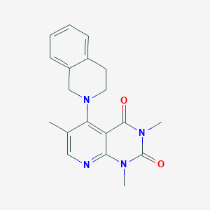 5-(3,4-dihydroisoquinolin-2(1H)-yl)-1,3,6-trimethylpyrido[2,3-d]pyrimidine-2,4(1H,3H)-dione