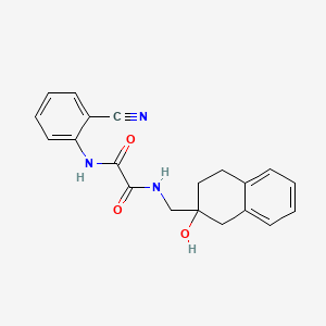 N1-(2-cyanophenyl)-N2-((2-hydroxy-1,2,3,4-tetrahydronaphthalen-2-yl)methyl)oxalamide