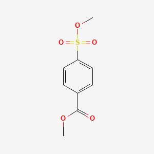 molecular formula C9H10O5S B2622765 Methyl 4-(methoxysulfonyl)benzoate CAS No. 1089304-12-0