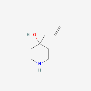 molecular formula C8H15NO B2622856 4-Prop-2-enylpiperidin-4-ol CAS No. 695209-36-0