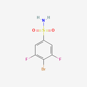 4-Bromo-3,5-difluorobenzenesulfonamide