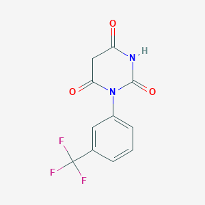 1-[3-(Trifluoromethyl)phenyl]-1,3-diazinane-2,4,6-trione