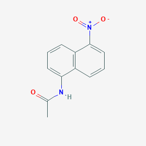 molecular formula C12H10N2O3 B262311 N-(5-nitronaphthalen-1-yl)acetamide 