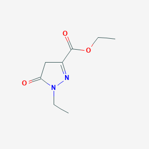 ethyl 1-ethyl-5-oxo-4,5-dihydro-1H-pyrazole-3-carboxylate