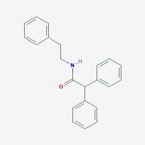 molecular formula C22H21NO B262318 2,2-diphenyl-N-(2-phenylethyl)acetamide 