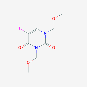 5-IOdo-1,3-bis(methoxymethyl)pyrimidine-2,4-dione