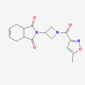 2-(1-(5-methylisoxazole-3-carbonyl)azetidin-3-yl)-3a,4,7,7a-tetrahydro-1H-isoindole-1,3(2H)-dione