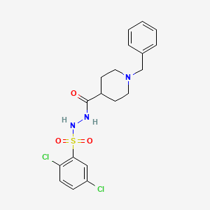 N'-[(1-benzyl-4-piperidinyl)carbonyl]-2,5-dichlorobenzenesulfonohydrazide