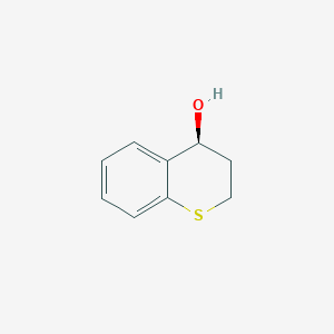 molecular formula C9H10OS B2623249 (4S)-3,4-dihydro-2H-1-benzothiopyran-4-ol CAS No. 135711-13-6