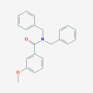 molecular formula C22H21NO2 B262326 N,N-dibenzyl-3-methoxybenzamide 
