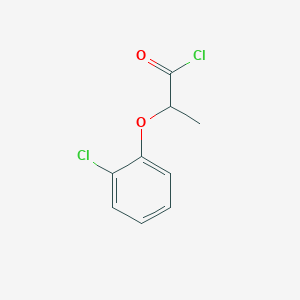 molecular formula C9H8Cl2O2 B2623279 2-(2-Chlorophenoxy)propanoyl chloride CAS No. 211184-89-3