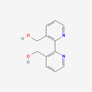 molecular formula C12H12N2O2 B2623309 [2,2'-联吡啶]-3,3'-二甲醇 CAS No. 71353-94-1