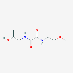 molecular formula C8H16N2O4 B2623312 N1-(2-hydroxypropyl)-N2-(2-methoxyethyl)oxalamide CAS No. 1207050-24-5