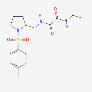 N1-ethyl-N2-((1-tosylpyrrolidin-2-yl)methyl)oxalamide