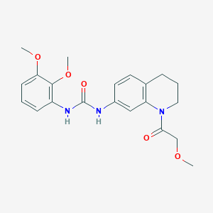 1-(2,3-Dimethoxyphenyl)-3-(1-(2-methoxyacetyl)-1,2,3,4-tetrahydroquinolin-7-yl)urea