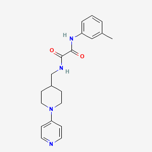 N1-((1-(pyridin-4-yl)piperidin-4-yl)methyl)-N2-(m-tolyl)oxalamide
