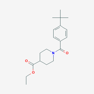 Ethyl 1-(4-tert-butylbenzoyl)-4-piperidinecarboxylate