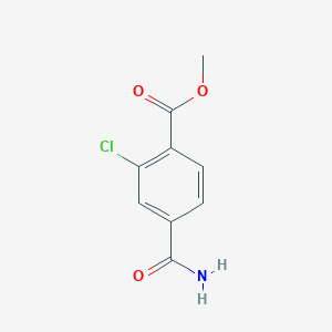 Methyl 4-aminocarbonyl-2-chlorobenzoate