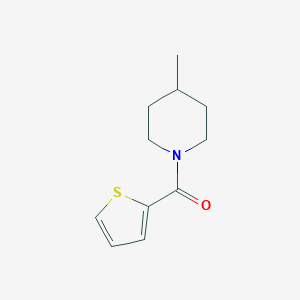 molecular formula C11H15NOS B262353 4-Methyl-1-(2-thienylcarbonyl)piperidine 