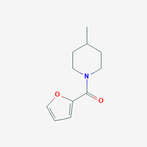 molecular formula C11H15NO2 B262354 1-(2-Furoyl)-4-methylpiperidine 