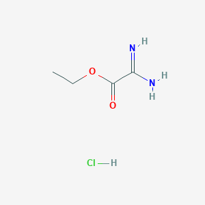 Ethyl 2-amino-2-iminoacetate hydrochloride