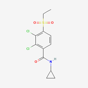 2,3-dichloro-N-cyclopropyl-4-(ethylsulfonyl)benzenecarboxamide