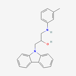 1-Carbazol-9-yl-3-m-tolylamino-propan-2-ol