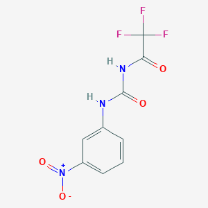 2,2,2-trifluoro-N-((3-nitrophenyl)carbamoyl)acetamide