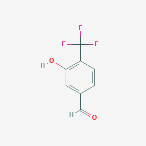 3-Hydroxy-4-(trifluoromethyl)benzaldehyde