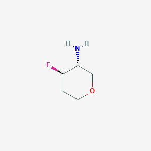 (3R,4R)-4-Fluorotetrahydro-2H-pyran-3-amine