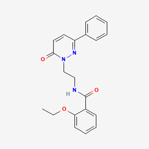 2-ethoxy-N-(2-(6-oxo-3-phenylpyridazin-1(6H)-yl)ethyl)benzamide